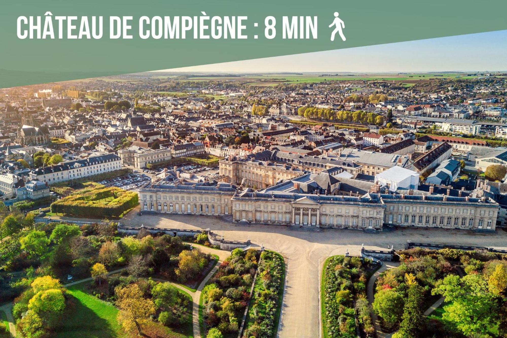 Chateau Compiegne Houses - Centre Ville Compiègne Exterior foto
